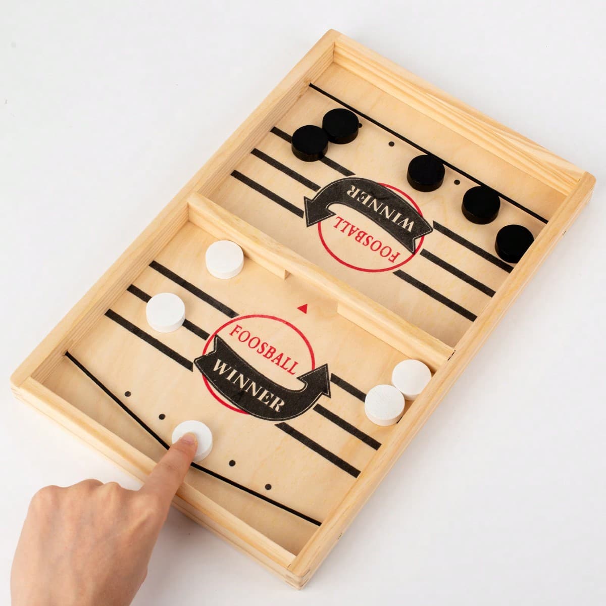 1 set De Jeu D'échecs À Plateau D'interaction Parent-enfant À Double Catapulte De En Bois Pour La Fête, La Saint-valentin, Les Cadeaux Du Nouvel